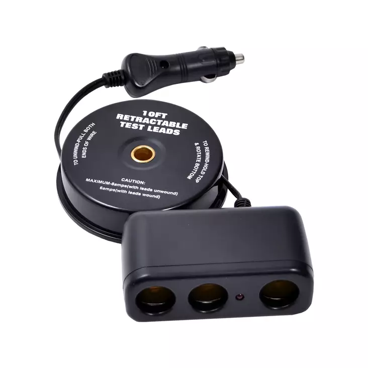 Axxel Jatkojohtokela 3x tupakansytytinpistokkeella - USB plugit, laturit ja tarvikkeet - 8278 - 1