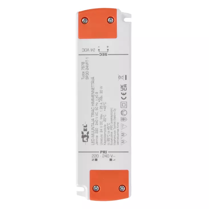 LED transformator 50 W TRIAC 220-240V 50Hz IP20 - LED-transformatorer - 7678 - 1