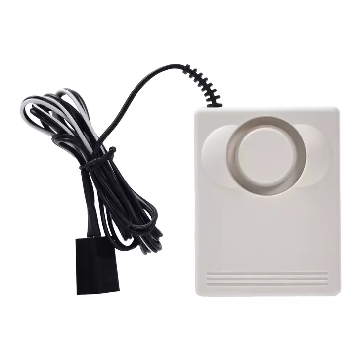 Water leak alarm 130db 120cm cable d/b card 9V - Larm och kameror - 8098 - 1