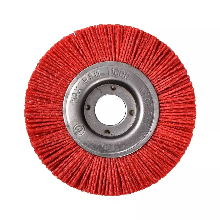 Nylonrondell 125 x 22,2 mm - Stål-, mässing- och nylonborstar - 3388 - 1