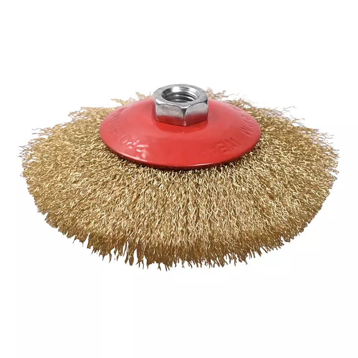 Cirkulärborste 100 mm M14 - Stål-, mässing- och nylonborstar - 1268 - 1