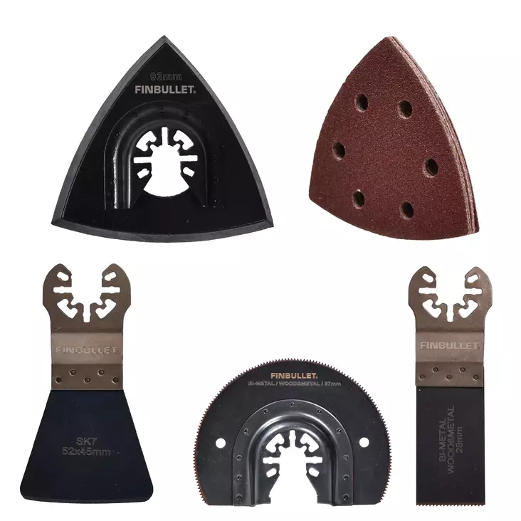 Sågblad set till multiverktyg 10 st - Multiverktygs sågblad och tillbehör - 3328 - 1