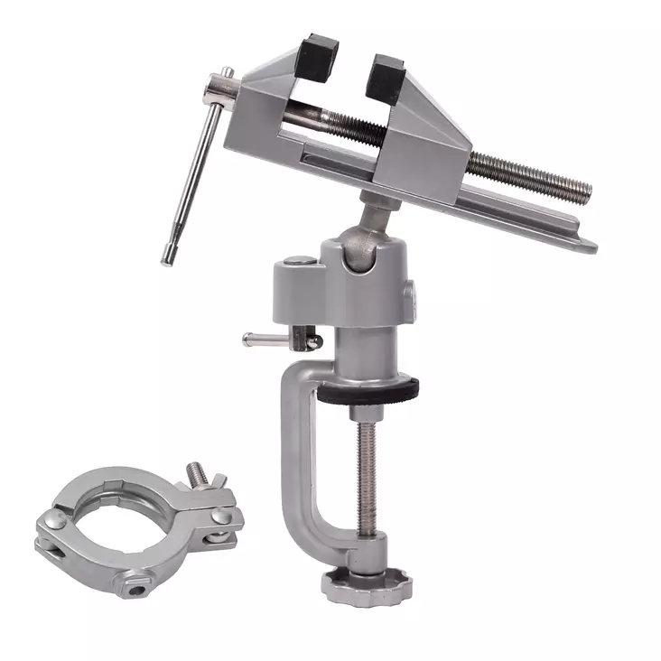 Univers.Table vice w drill clamp 78mm 100mm open 360 round c/b - Ruuvipenkit - 1338 - 1