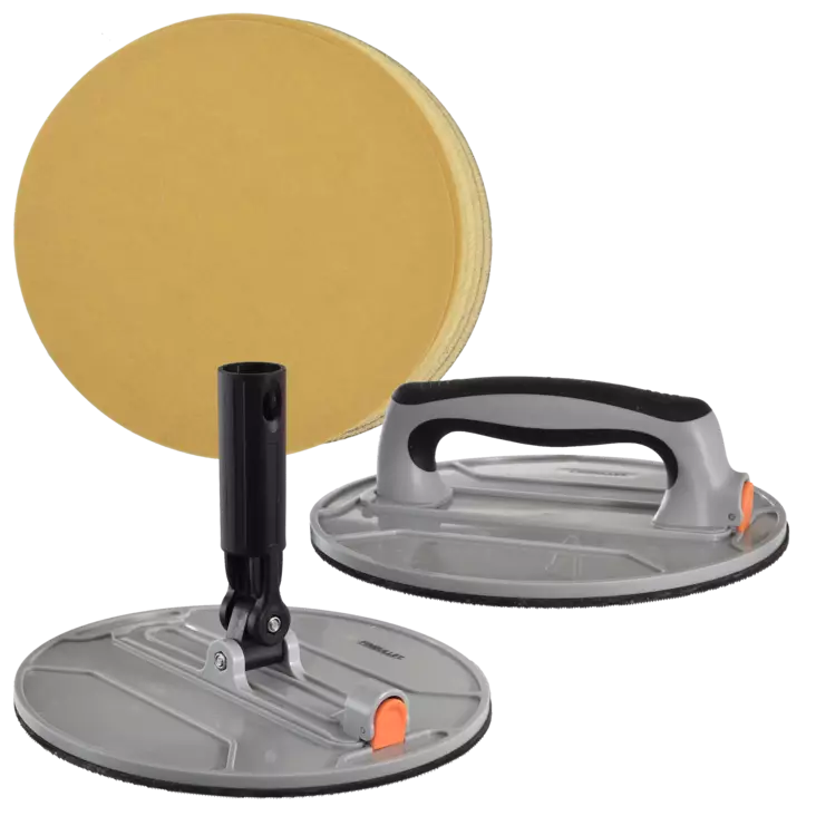 Radial sander set 9pcs 220mm - Sliptillbehör och stödjer - 4548 - 1