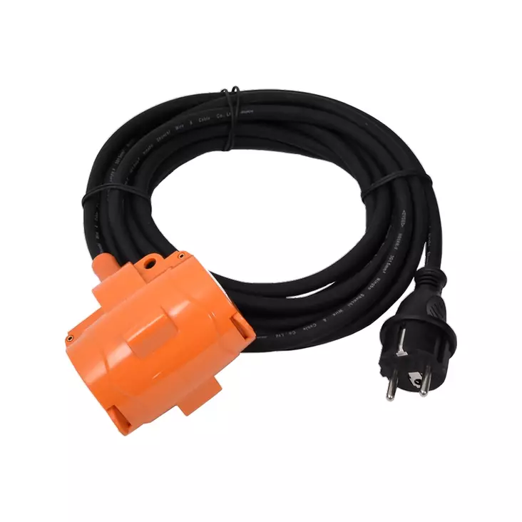 Kempten Jatkojohto 5 m, 3 x 1.5 mm², 2-o - Jatkojohdot - 8488 - 1