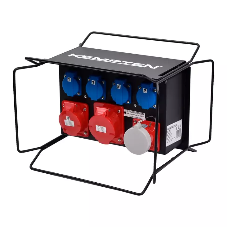 Kempten Työmaa-alakeskus 32A + 1x16A + 4x230V - 32 A työmaakeskukset - 8538 - 1
