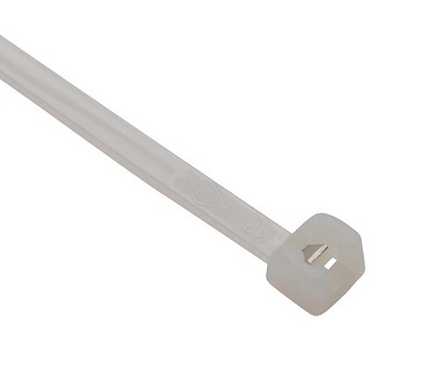 Nippuside 200*4,5mm 100kpl Valkoinen Met - Nippusiteet - 9158 - 1