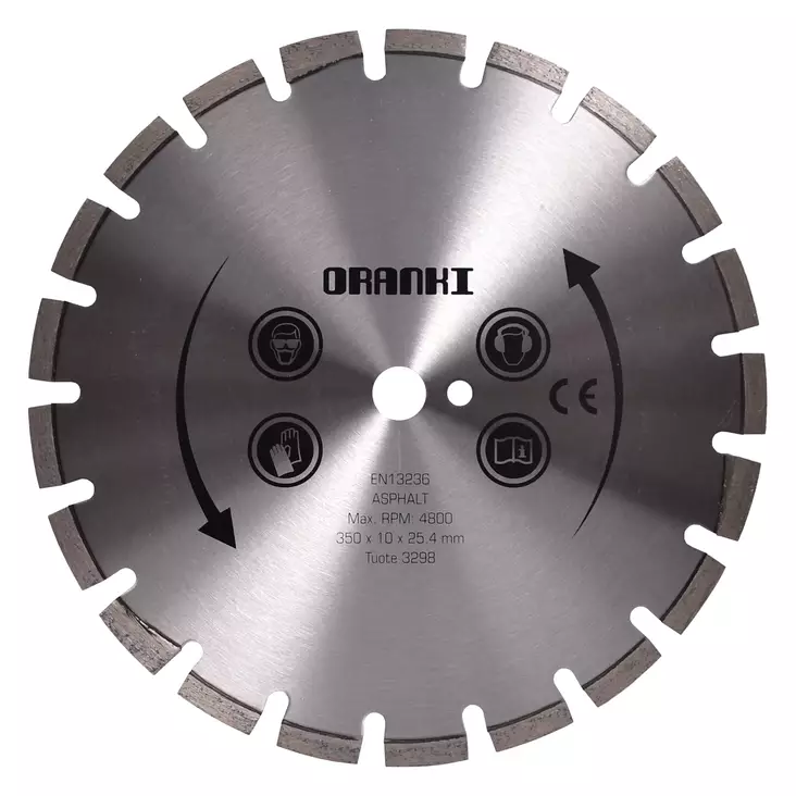 Laser welded diamond sawblade - Diamantkap- och diamantslipskivor - 3298 - 1
