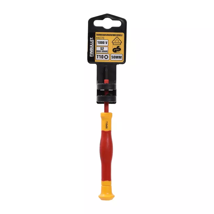 Sähkömeisseli VDE T10x50mm S2 - Ruuvimeisselit - 4078 - 1
