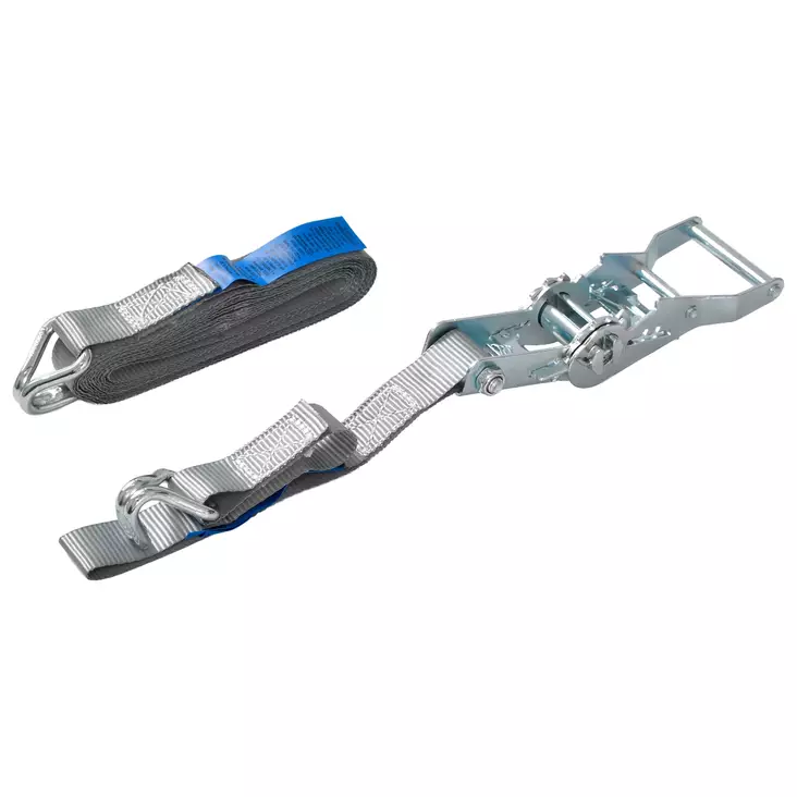 Taakkaliina koukuilla 25mm x 5 m Heijastava liina - Sidontaliinat - 4168 - 1