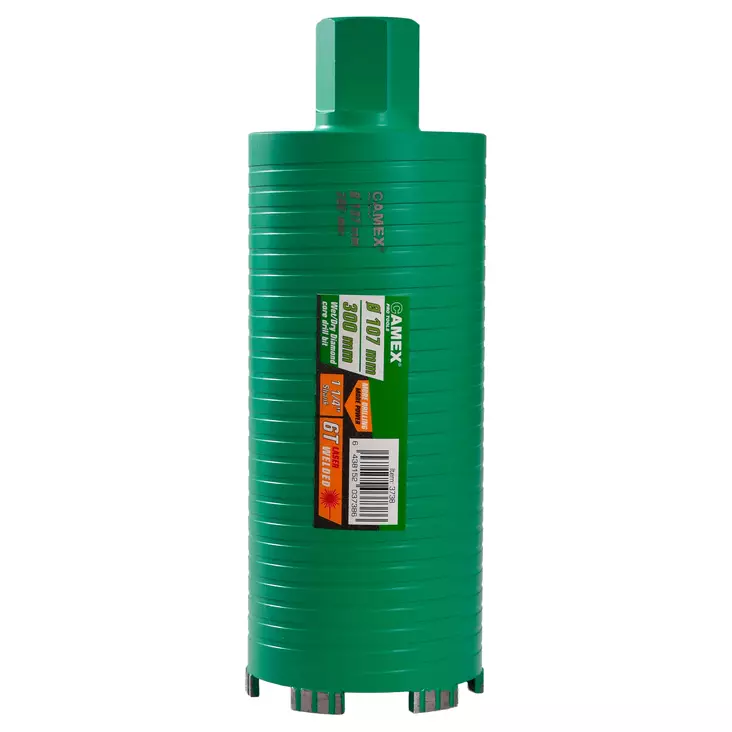 CAMEX Timanttikuppiterä 107 × 300 mm 6T 1 1/4" - Timanttiporat - 3738 - 1