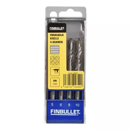 SDS hammer drill set 5 pcs - Poranterät ja poranteräsarjat - 2849 - 1