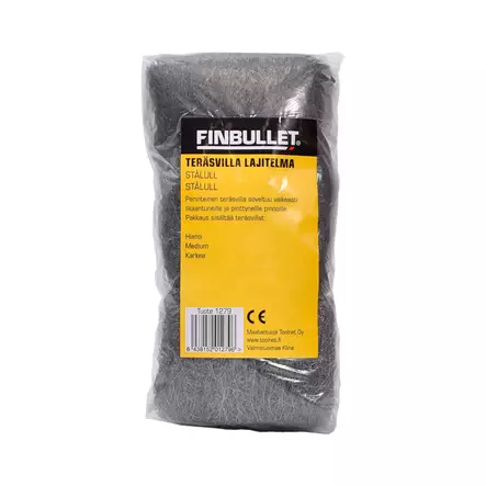 Finbullet Teräsvillalajitelma 12kpl - Hiomatarvikkeet- ja tuet - 1279 - 1