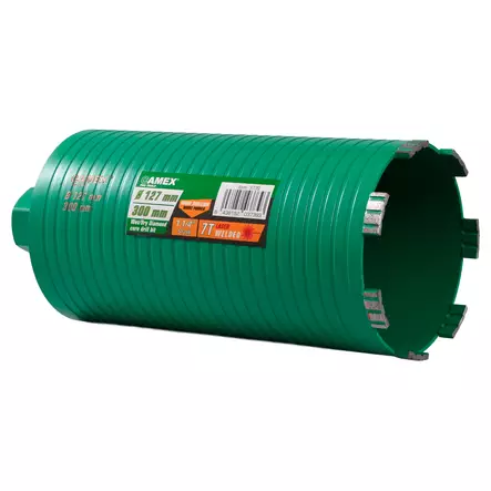 CAMEX Timanttikuppiterä 127 × 300 mm 7T 1 1/4" - Timanttiporat - 3739 - 2