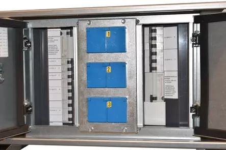 Työmaa-alakeskus 63 A - 63 A byggcentraler - 8539 - 2