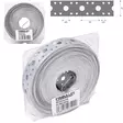 STEEL STRAP 25MMx 1 MMx10METER PERFORATED - Allroundbands - 3529 - 1