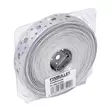 STEEL STRAP 25MMx 1 MMx10METER PERFORATED - Allroundbands - 3529 - 2