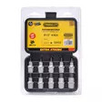 10 Hex-bit socket set 10 pcs 1/2'' CRV - Bits - 2949 - 1