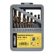 Drill set 19 pcs 1-10 mm HSS-CO - Poranterät ja poranteräsarjat - 2859 - 1