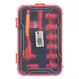 Hylsysarja VDE 1000V 3/8" 9-os Eristetty Koot 8-19mm - Hylsy- ja työkalusarjat - 4349 - 2