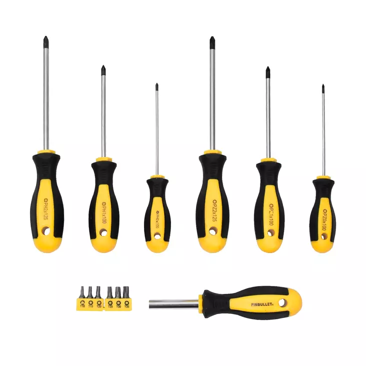 Finbullet Ruuvimeisselisarja 13-os - Ruuvimeisselit - 1159 - 1