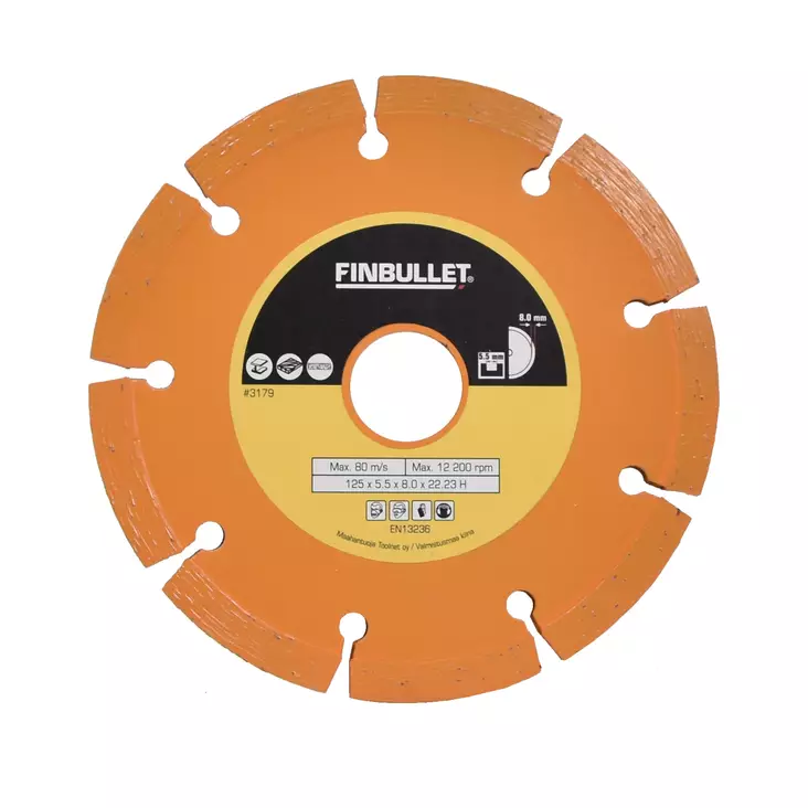 Diamantkapskiva 125 x 2 x 7 mm - Diamantkap- och diamantslipskivor - 3179 - 1