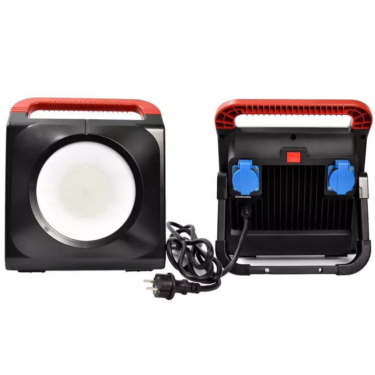 Led worklight 80W 150LEDS 100V 6800LM 5m Cable+2socket IP54 - LED-valonheittimet - 9529 - 1