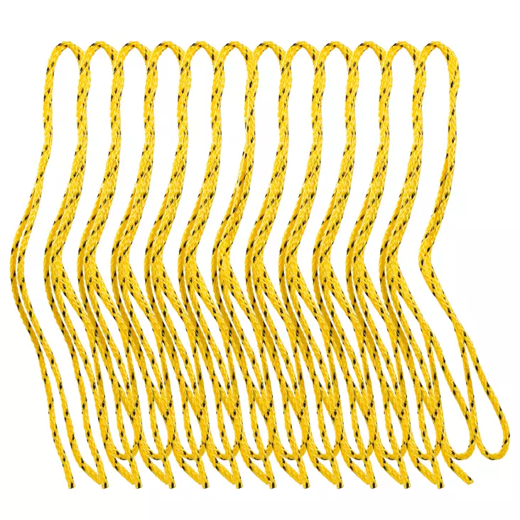 Presenningslinor 12st 2m x 6mm 300kg PP/PE - Snören och rep - 5479 - 1