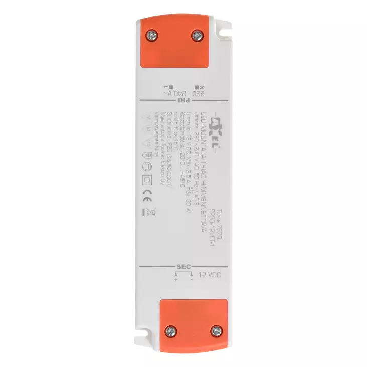 LED transformator 50 W TRIAC 220-240V 50Hz IP20 - LED-transformatorer - 7679 - 1