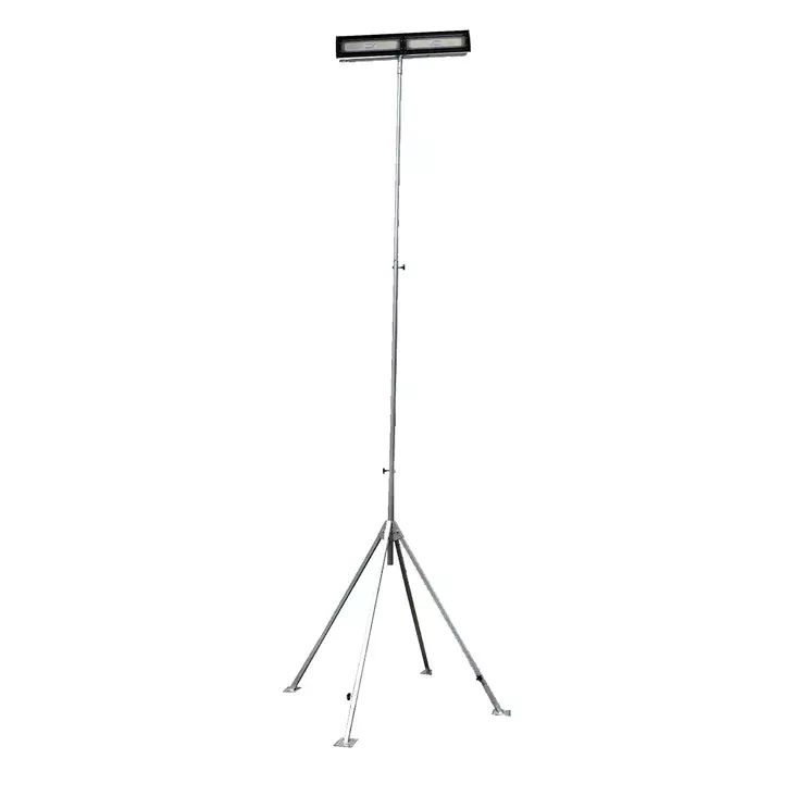 MASTOSETTI 5M +200W HEITIN 9589 + 9525 - Belysningsmast - 7309 - 1