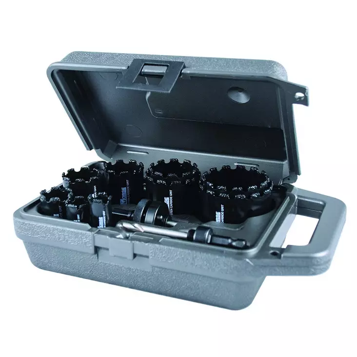 Garbide grit hole saw kit - Reikäsahat ja reikäsahasarjat - 2559 - 1