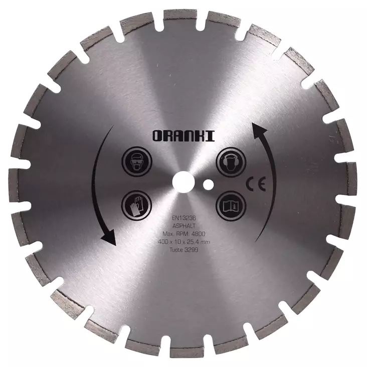 Laser welded diamond saw blade - Diamantkap- och diamantslipskivor - 3299 - 1