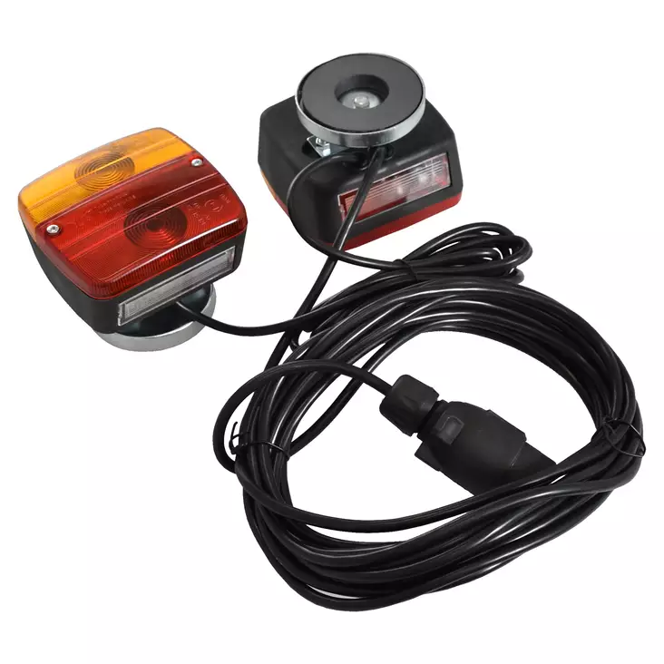 Perävaunun valosarja 7,5m 12V magnetilla - Släpvagnstillbehör - 3549 - 1