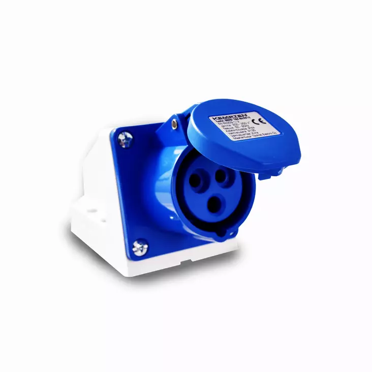 Pistorasia 2P*E 16A Caravan 240V IP44 - Uttag - 9929 - 1