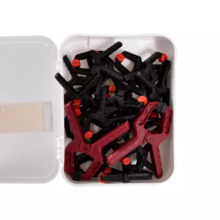 Mini clamp set 6pcs 85mm - Puristimet - 4179 - 1